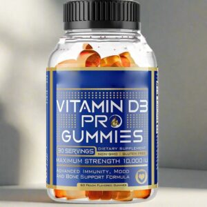 Vitamin D3 Gummies for Bone and Immune